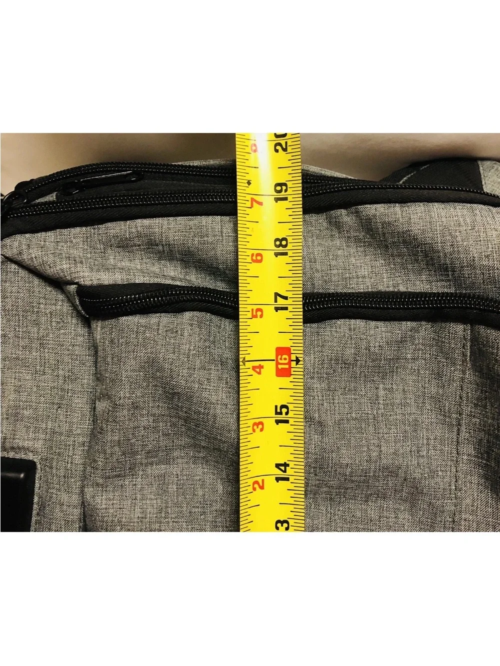 MGM Anti-Thief 19''x13 Laptop Backpack Waterproof USB Travel School Computer Bag